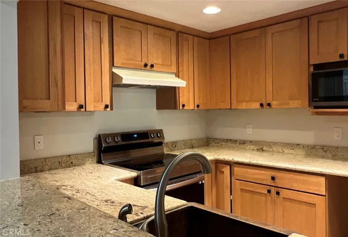 Multiple views from galley kitchen