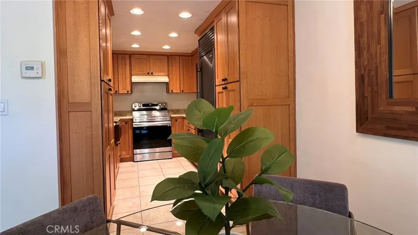 Galley style kitchen
