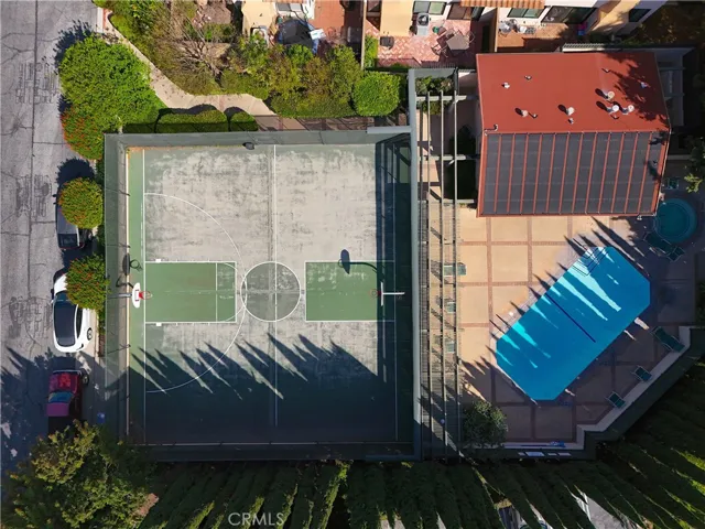 HOA pool and sports court