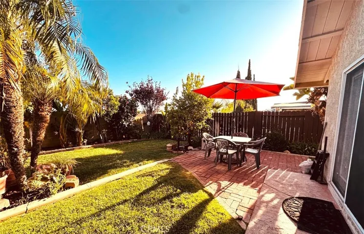 Backyard landscaping
