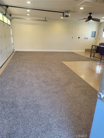 With the carpet