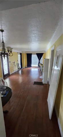 Dining room and living room
