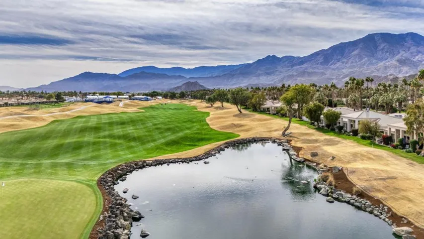 Drone golf course