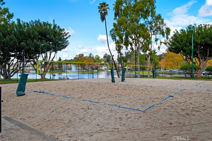 Beach volleyball.