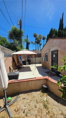 Side yard for ADU