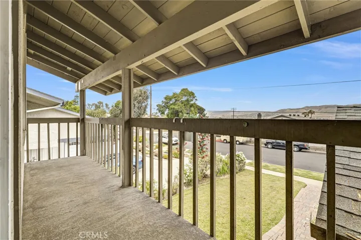 View from Primary bedroom balcony