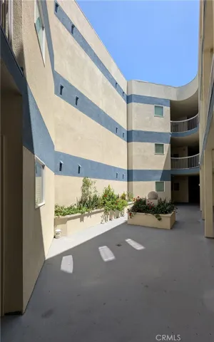 Building's center courtyard