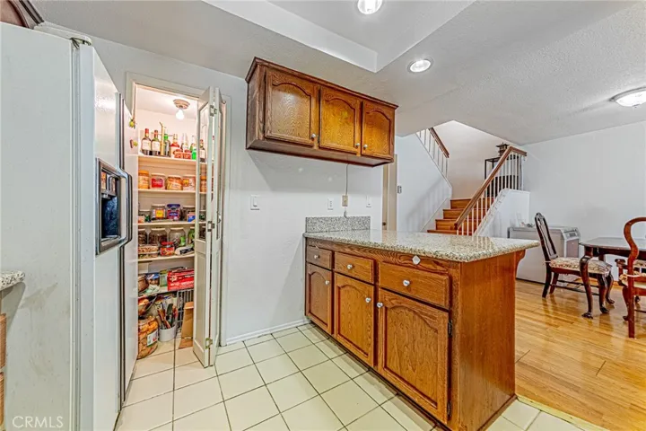 Kitchen featuring a pantry
