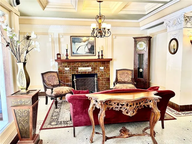 Sitting Area in Lobby