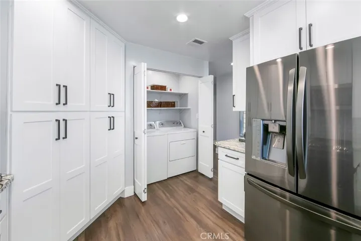 Custom laundry area.