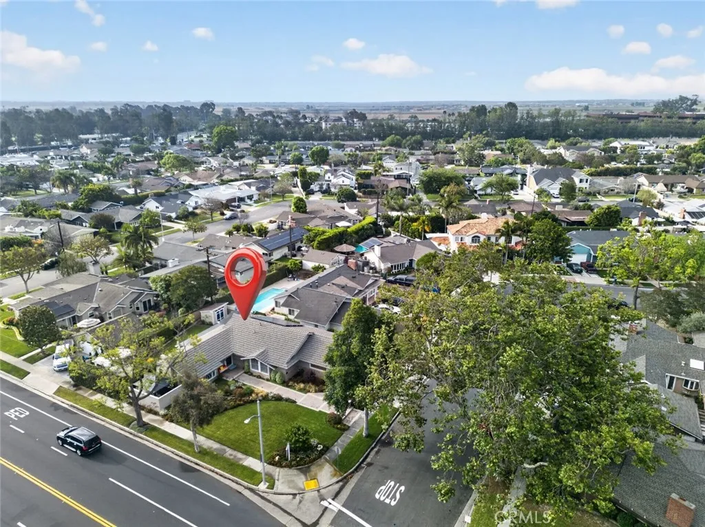 Drone shot of Rossmoor.