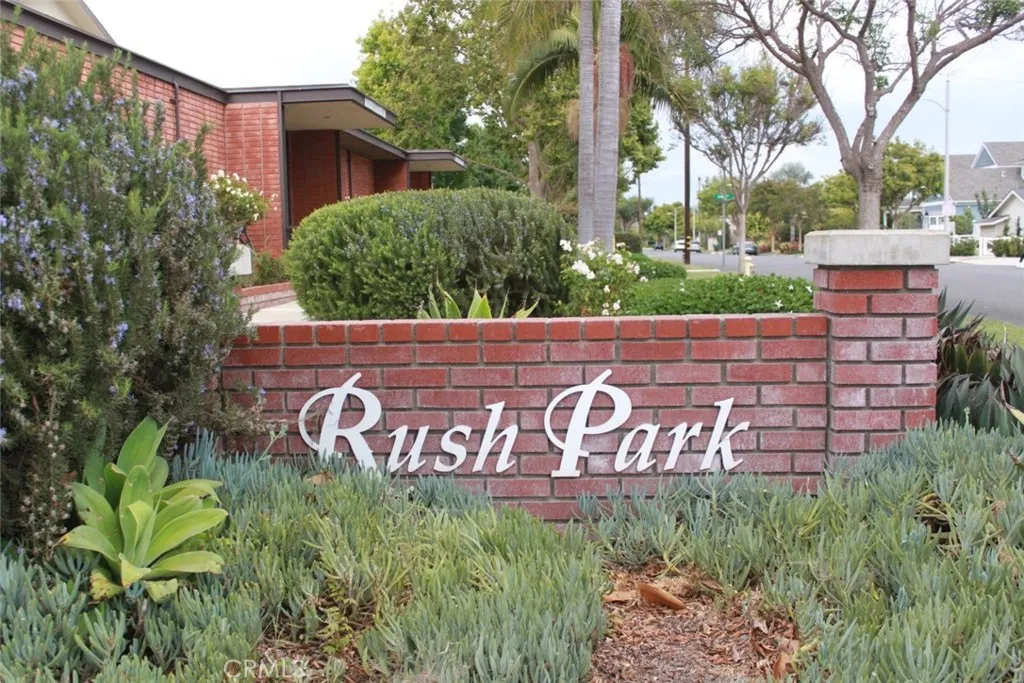 Rush Park where festivals, music and movies in the park, and children can play.