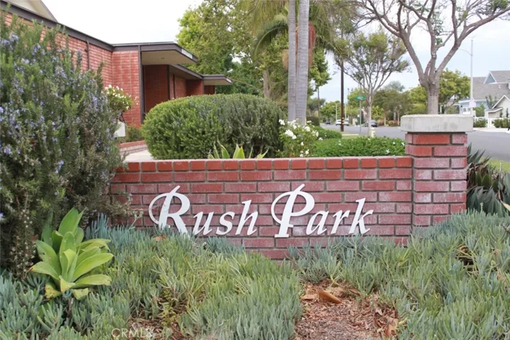 Rush Park where festivals, music and movies in the park, and children can play.
