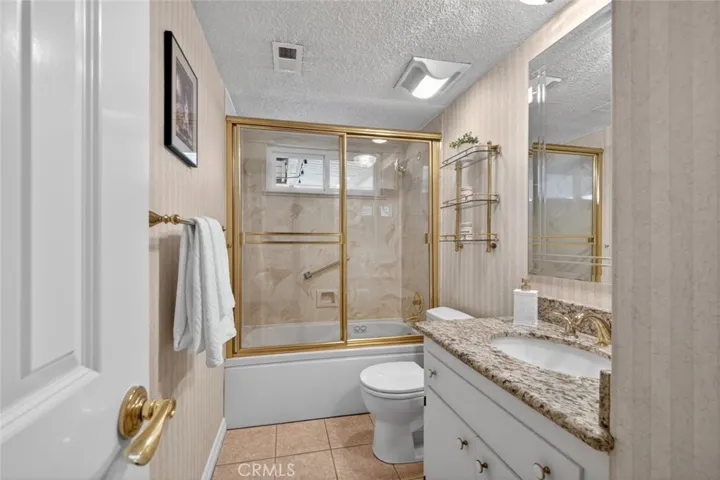 Guest Bathroom with bathtub and shower to enjoy.