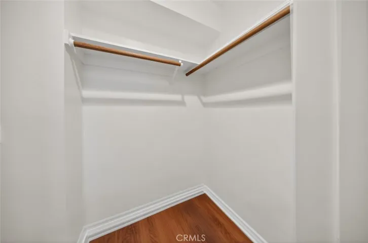 Primary Bedroom walk-in closet.