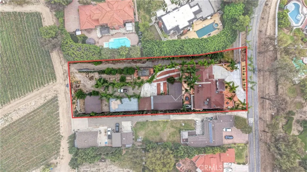 Anaheim Hills estate and Horse Property situated on an expansive 27,878 sq ft lot