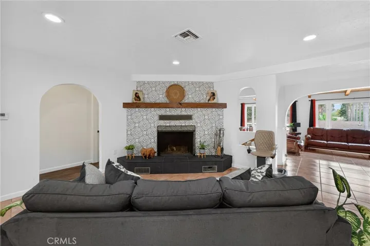 Cozy Fireplace Sitting Area