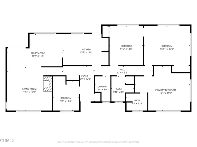 RESIDENCE FLOOR PLAN furnace room shown as laundry