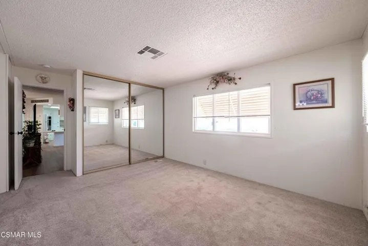 Primary mirrored closet