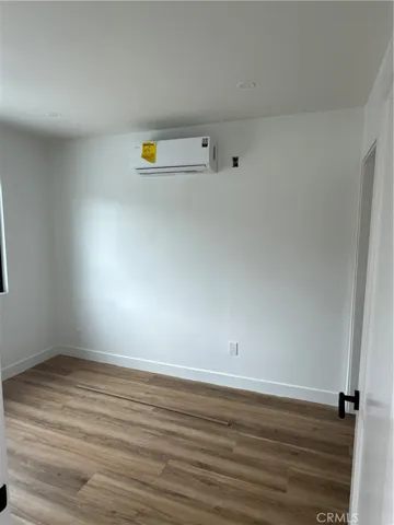 Bedroom 1 with mini split