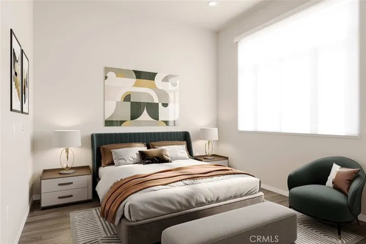 VIRTUALLY STAGED SECOND BEDROOM