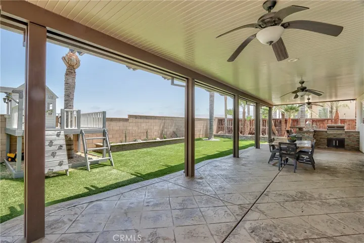 Rear Patio