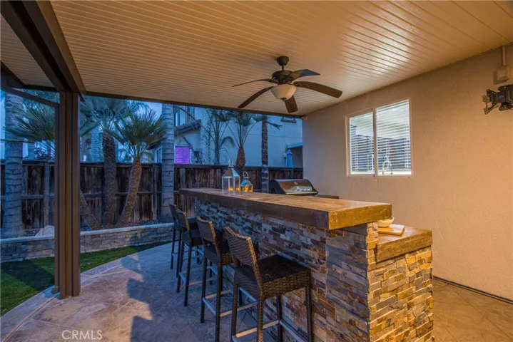 Rear Yard BBQ Island/Bar