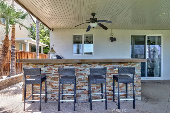 Rear Yard BBQ Island/Bar