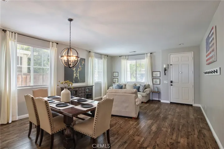 Dining Area & Living Room