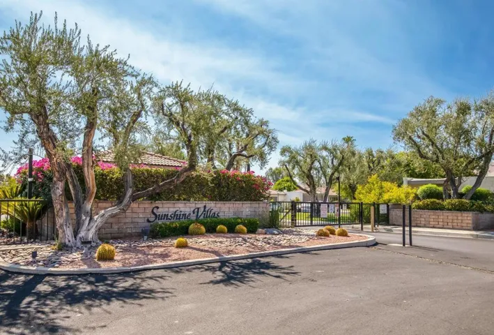 Sunshine Villas entrance near home