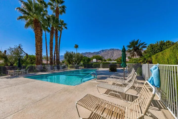 Pool spa mountain view