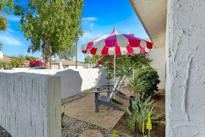 Front patio