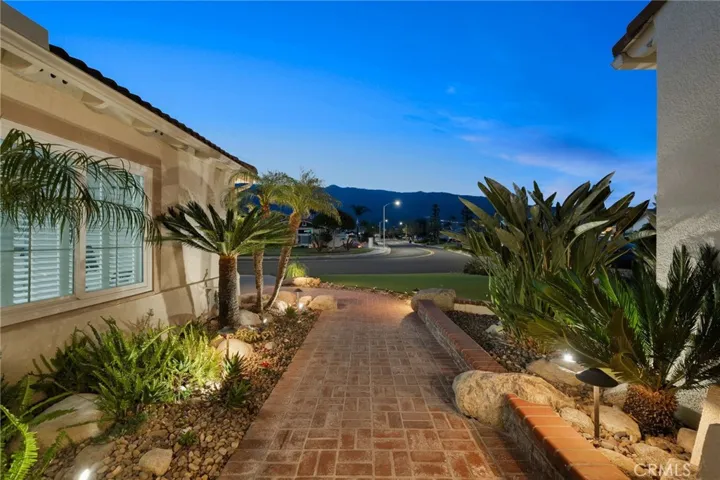 north view from front door