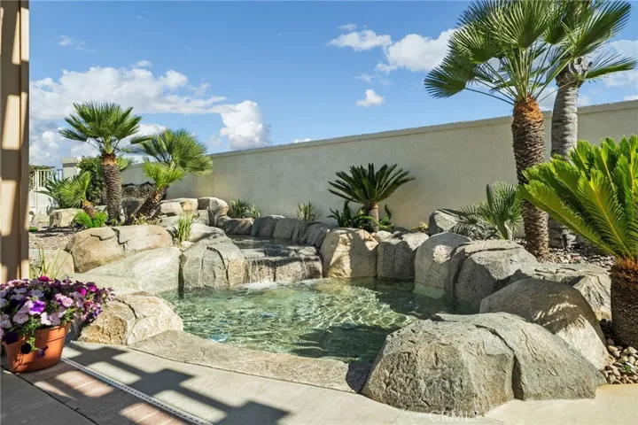 cascading water feature