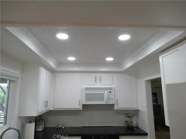 raised ceiling in kitchen
