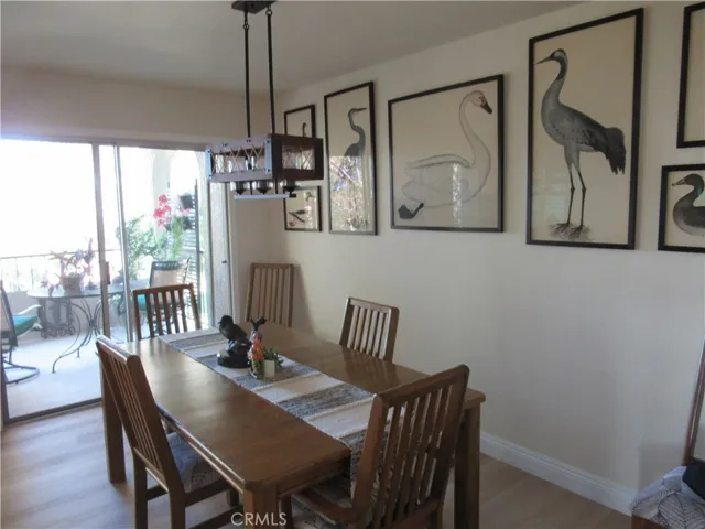 big view from dining area