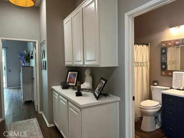 Guest Bathroom off Hallway to Primary Bedroom