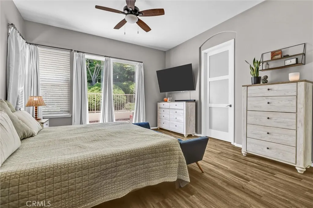 Primary Bedroom with Direct Access to Backyard