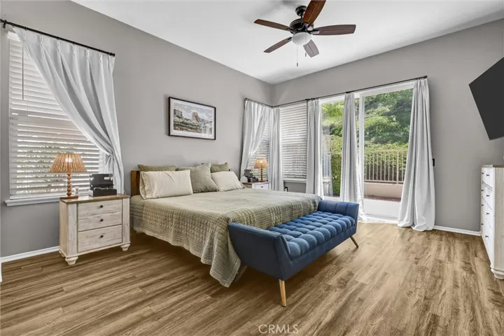 Primary Bedroom with Ceiling Fan
