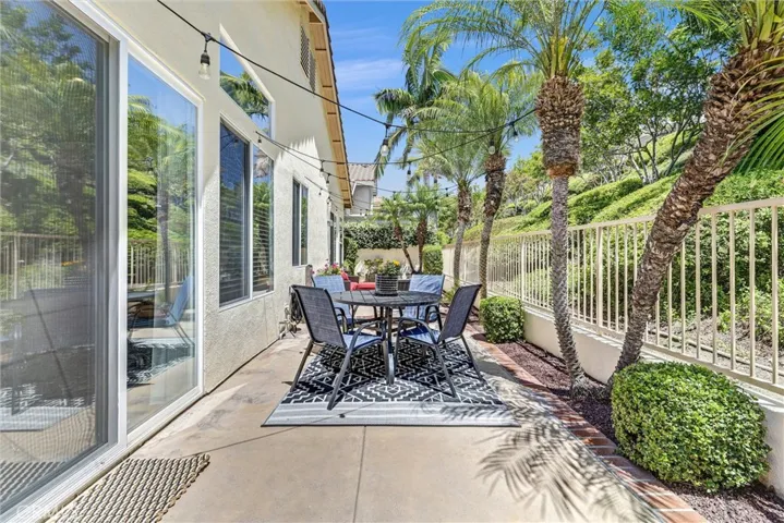 Backyard Dining Area