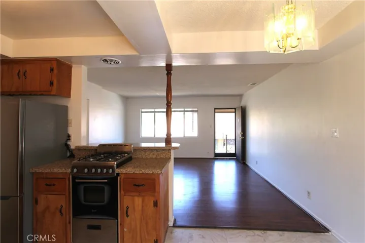 Kitchen & Living Room