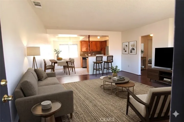 Living Room Virtual Staging