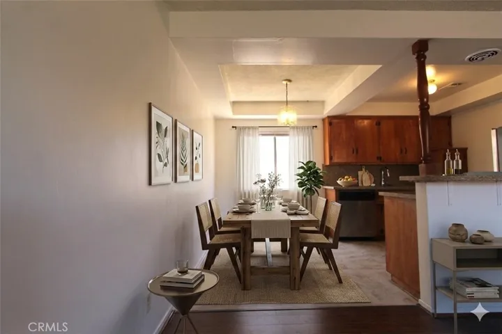 Dining Area Virtual Staging