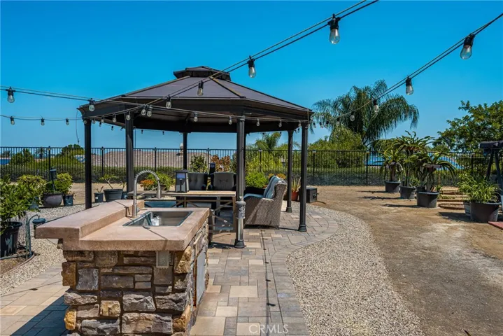 BBQ Island besides Gazebo.