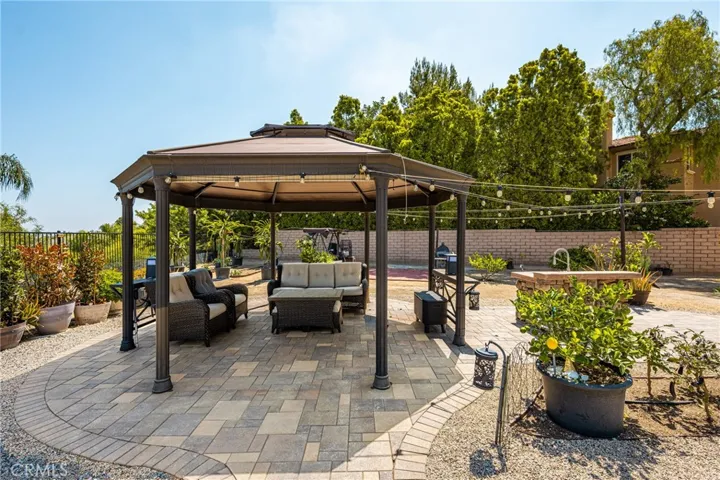 Backyard Gazebo.