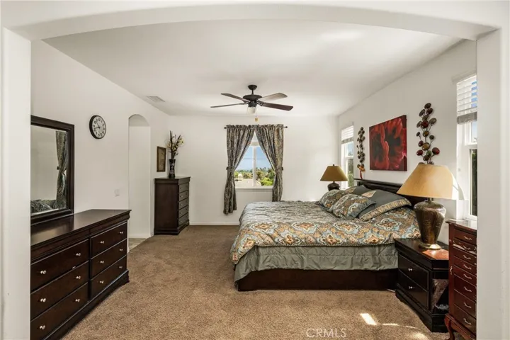 View of Bedroom from Retreat.