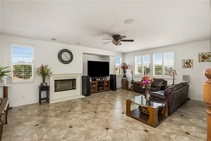 Family Room has View of backyard.