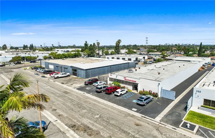 Aerial facing West