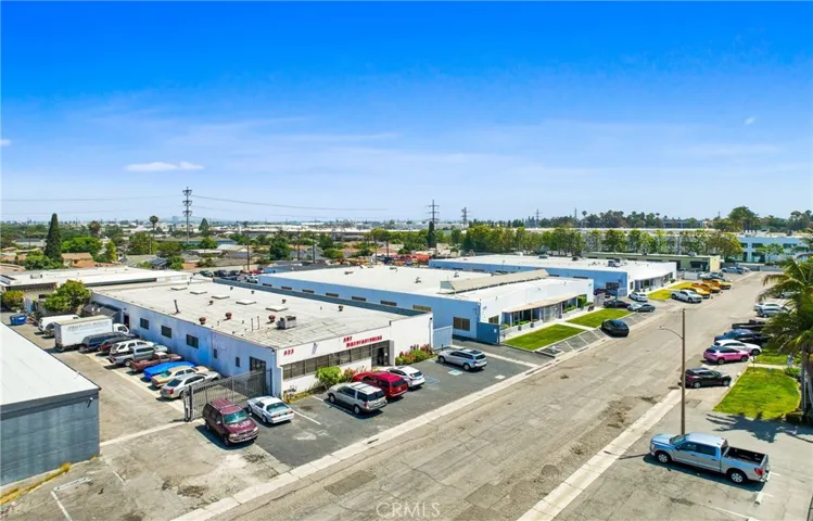 Aerial facing East