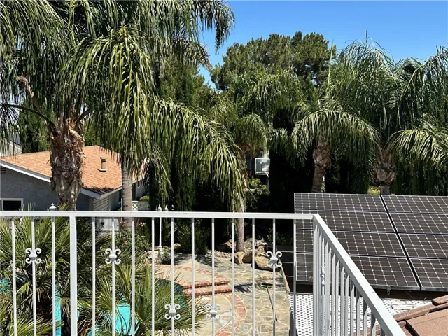 View from deck